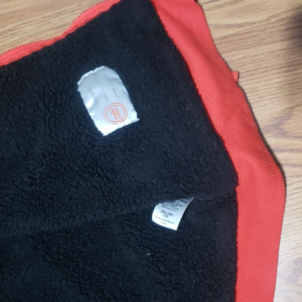 Boys XXL 18 Wonder Nation zip up Hoodie Sweater Sweatshirt fleece warm thick - Picture 5 of 5